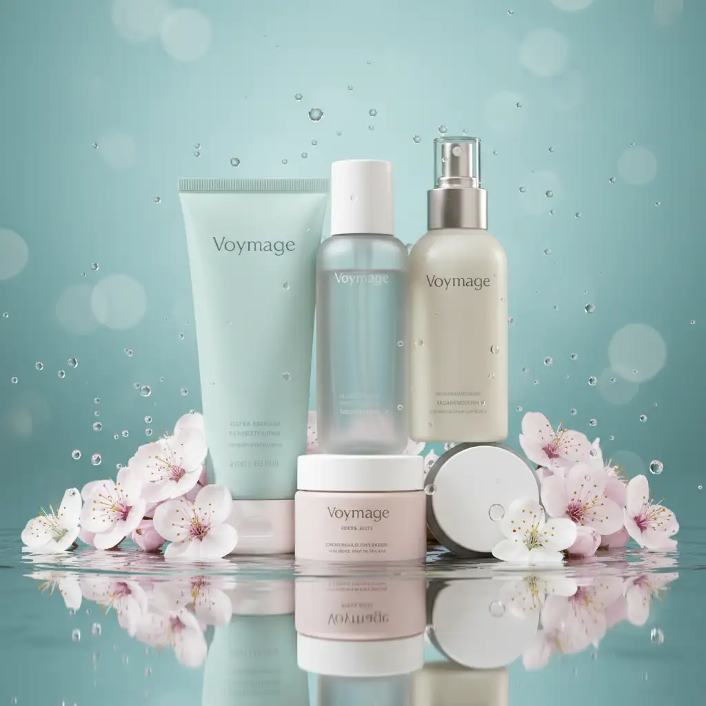 AI generated Aquatic Floral Radiance - Luxury AI Product Photography Style preview
