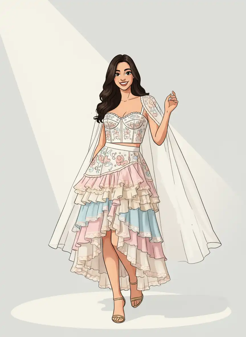 AI generated Cartoon Fashion Cover Generator | AI Fashion Art preview