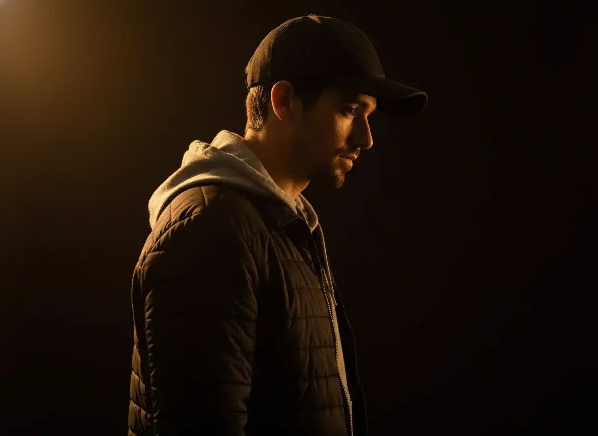 AI generated Moody Golden Portrait Generator | AI Portrait Lighting preview
