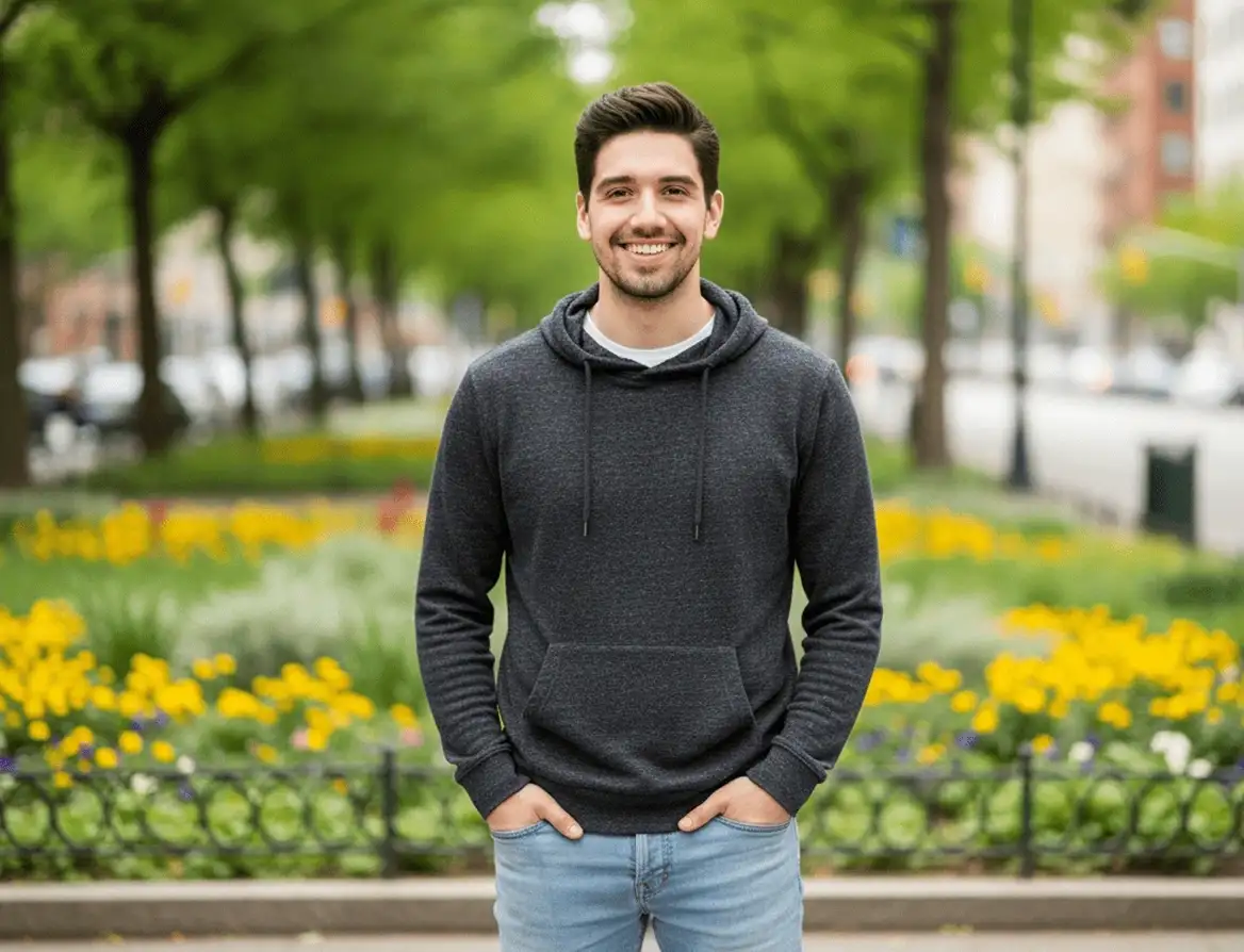 Original input photo for AI processing