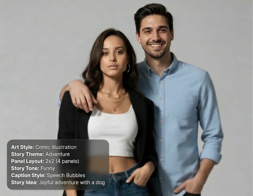 Original input photo for AI processing