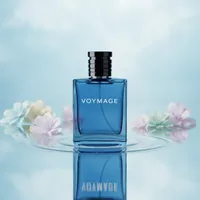 AI generated Azure Blossom Reflection - High-End Cosmetic Photography Style preview