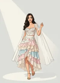 AI generated Cartoon Fashion Cover Generator | AI Fashion Art preview