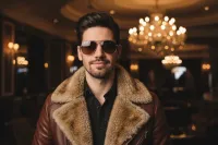 AI generated Photorealistic Casino Portrait | AI Luxury Night Look preview