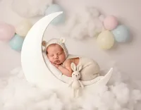 AI generated Celestial Dreamscape Newborn AI Photo Style | Professional Fine Art Portraits preview