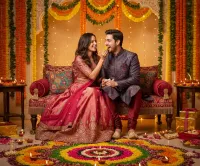 AI generated Diwali Sweet Moments Maker | AI Festive Portraits preview