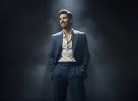 AI generated Cinematic Editorial Portrait | AI Dramatic Fashion Shot preview