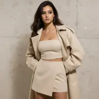 AI generated Ultra Realistic Editorial Fashion Portrait Maker | Voymage preview