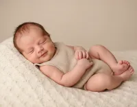 AI generated Professional Minimalist Heirloom Baby Portrait AI preview