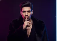 AI generated Mysterious Neon Portrait | AI Portrait Generator preview