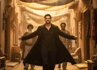 AI generated Dhurandhar Men Sandstone Villain Entrance Portrait AI preview