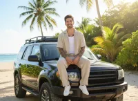 AI generated Tropical SUV Lifestyle Portrait | Voymage AI preview