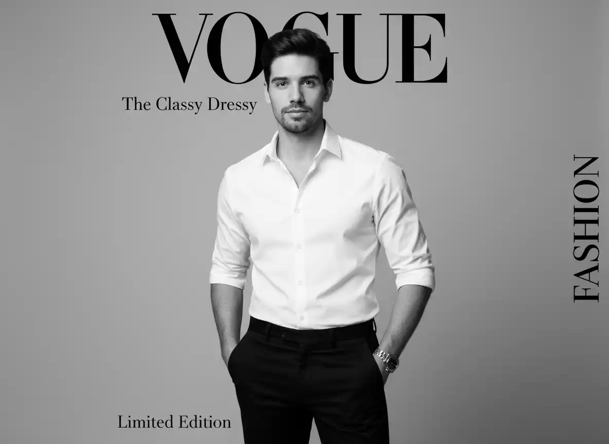 AI generated Vogue Editorial Cover Generator | AI Magazine Creator preview